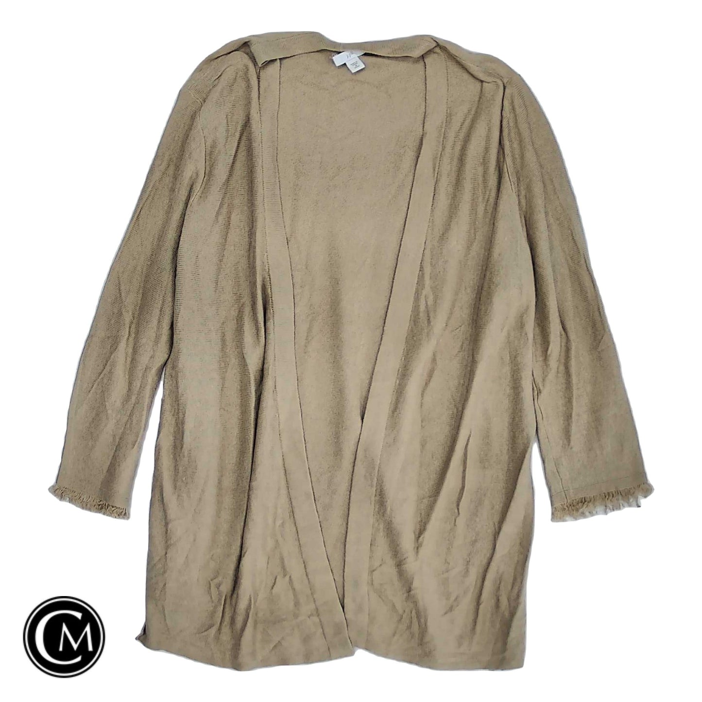 Cardigan By J. Jill In Tan, Size: M image 1