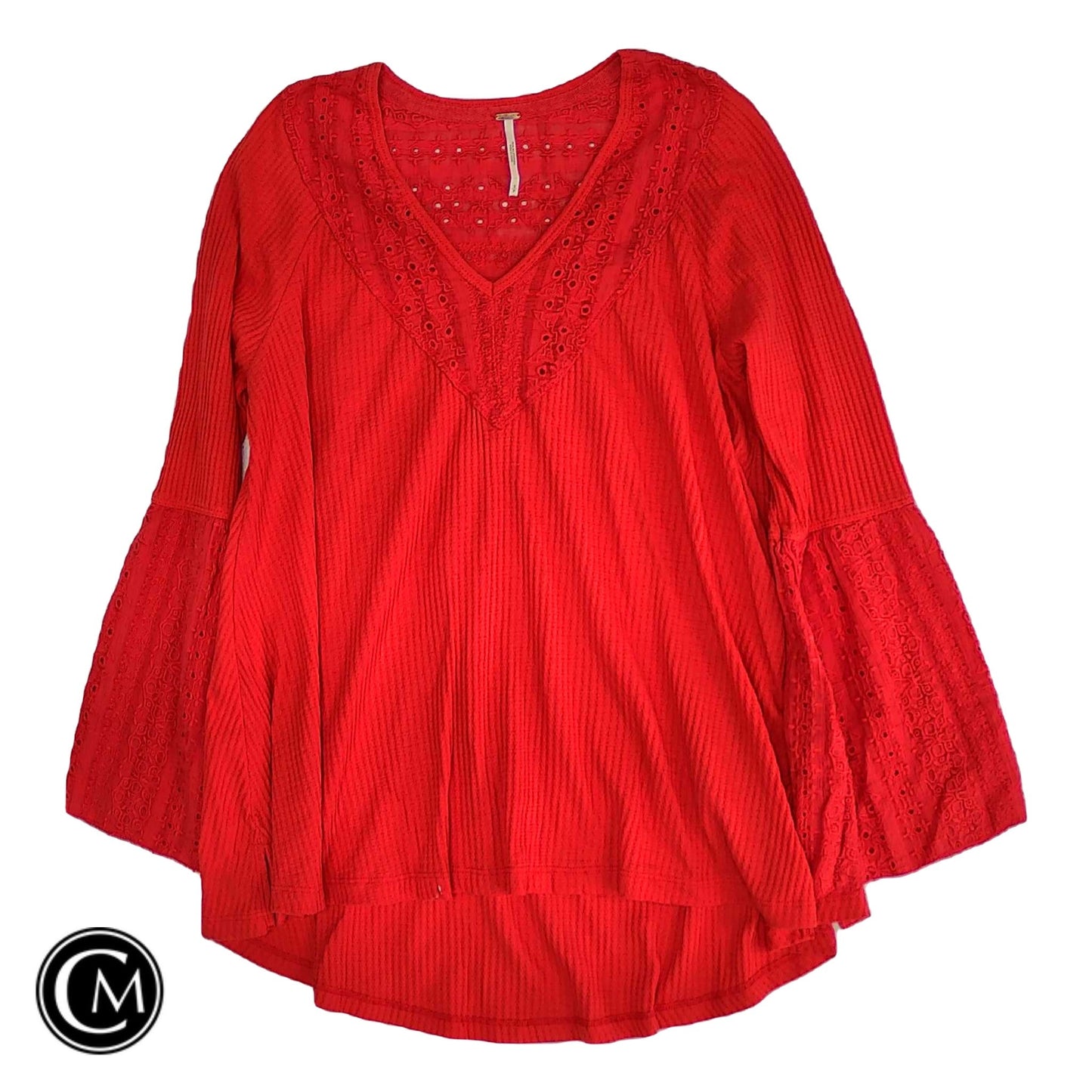 Top Ls By Free People In Orange, Size: S