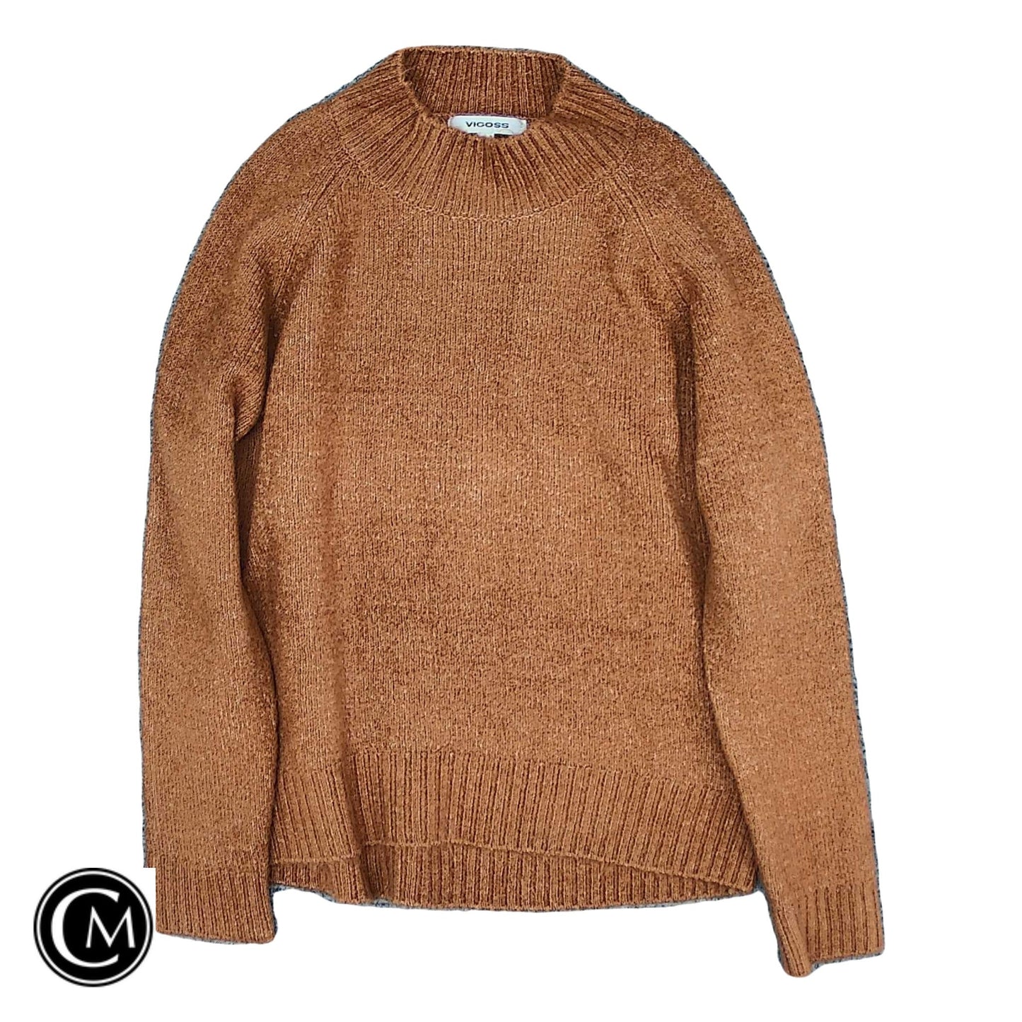 Sweater By Vigoss In Orange, Size: M image 1