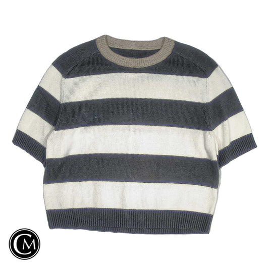 Sweater Ss By Abercrombie And Fitch In Black & White, Size: S