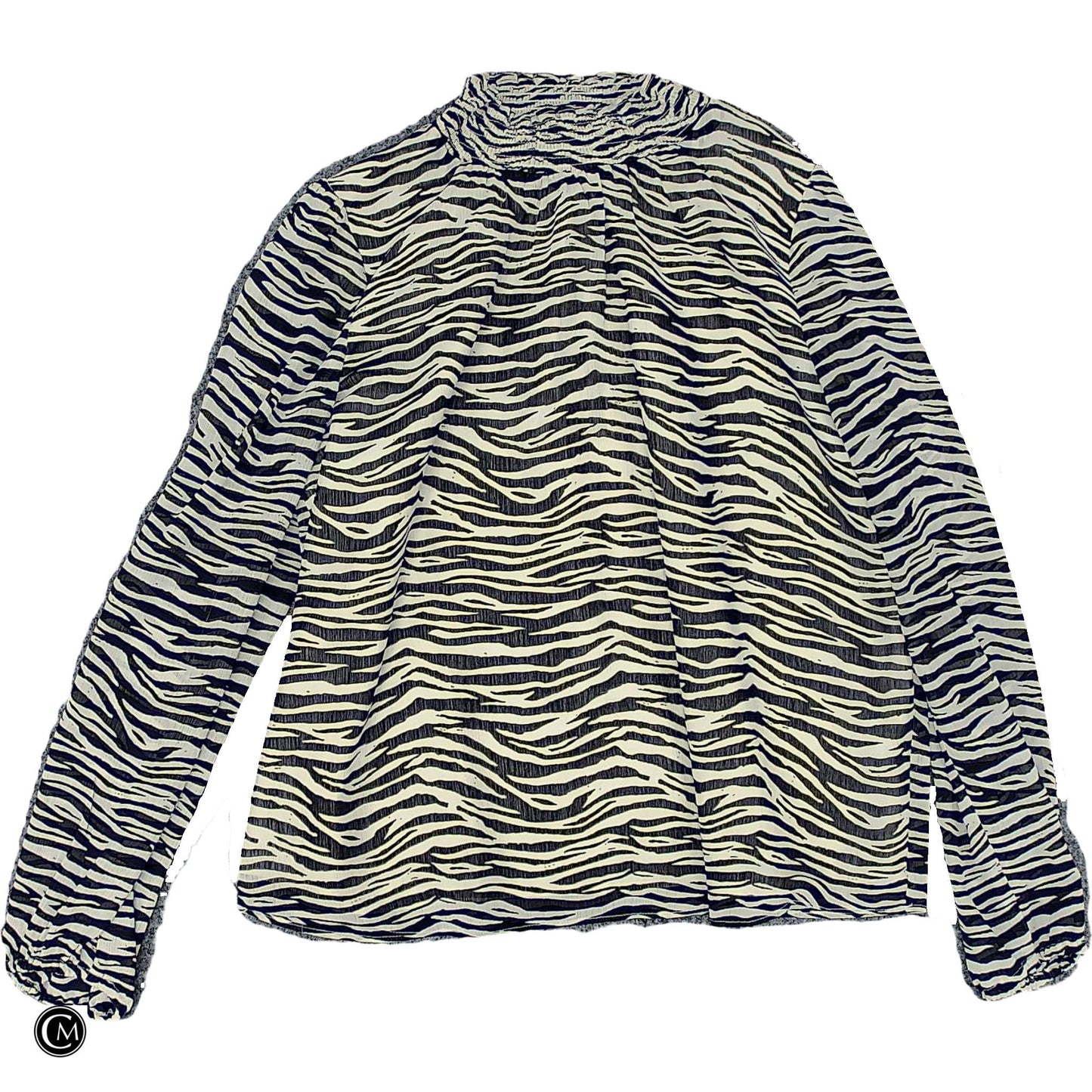 Top Ls By J. Crew In Zebra Print, Size: S