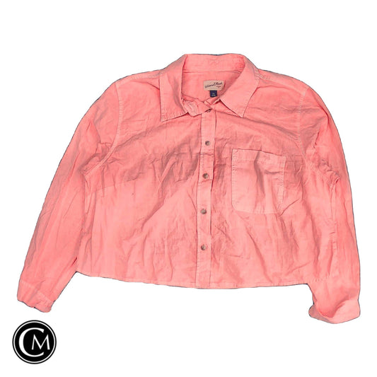 Top Ls By Universal Thread In Orange, Size: Xxl
