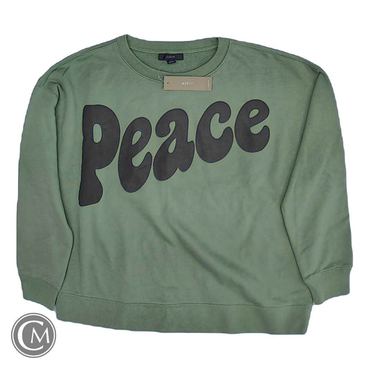 Sweater By J. Crew In Green, Size: Xs