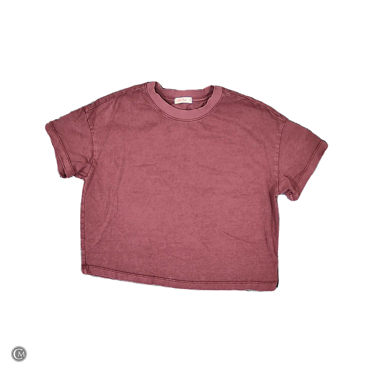 Top Ss Basic By Marine Layer In Red, Size: S image 1