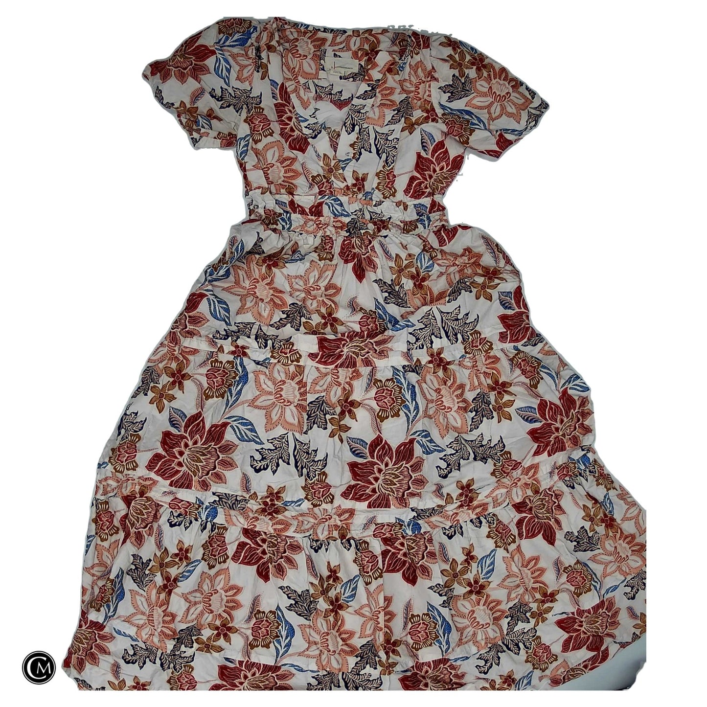Dress Casual Maxi By Anthropologie In Floral Print, Size: Xs