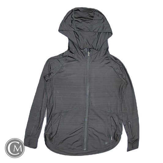 Athletic Top Ls Hoodie By Athleta In Black, Size: M