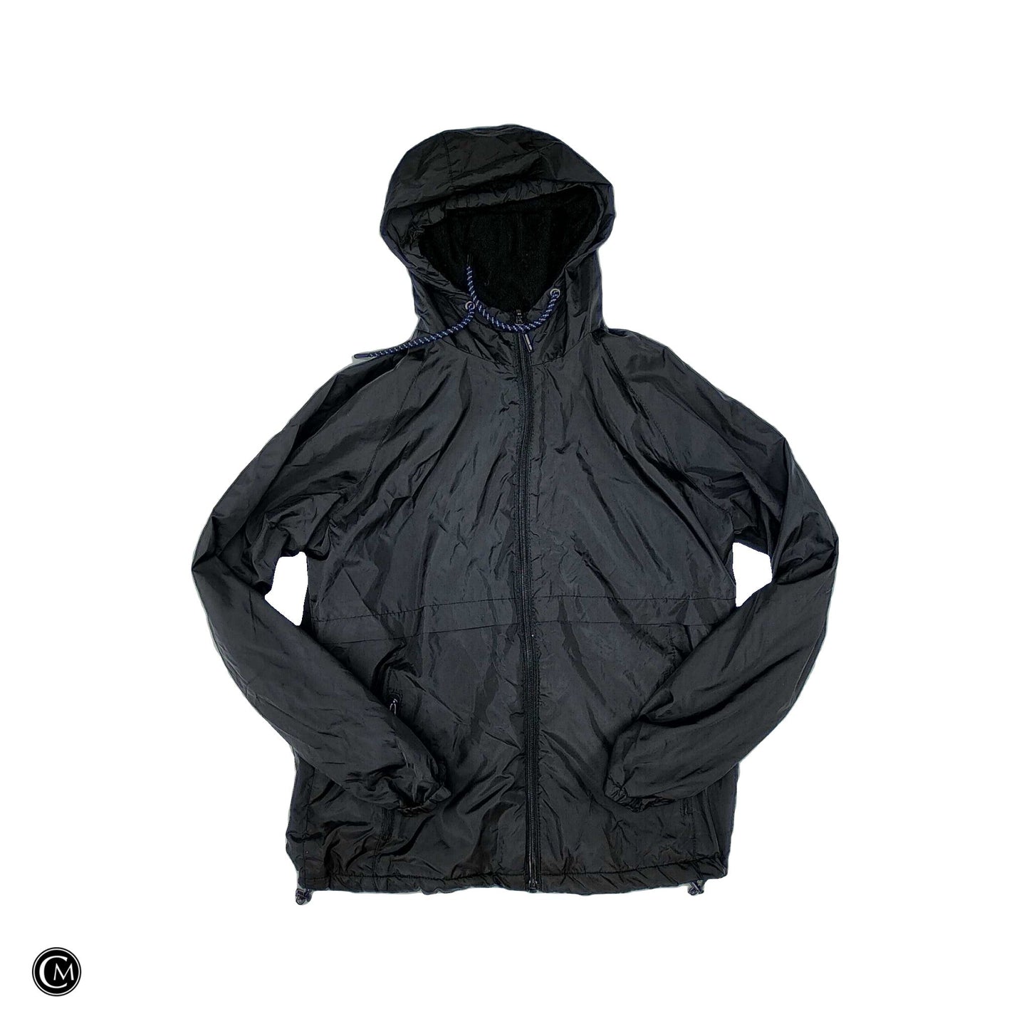 Jacket Windbreaker By New Balance In Black, Size: M