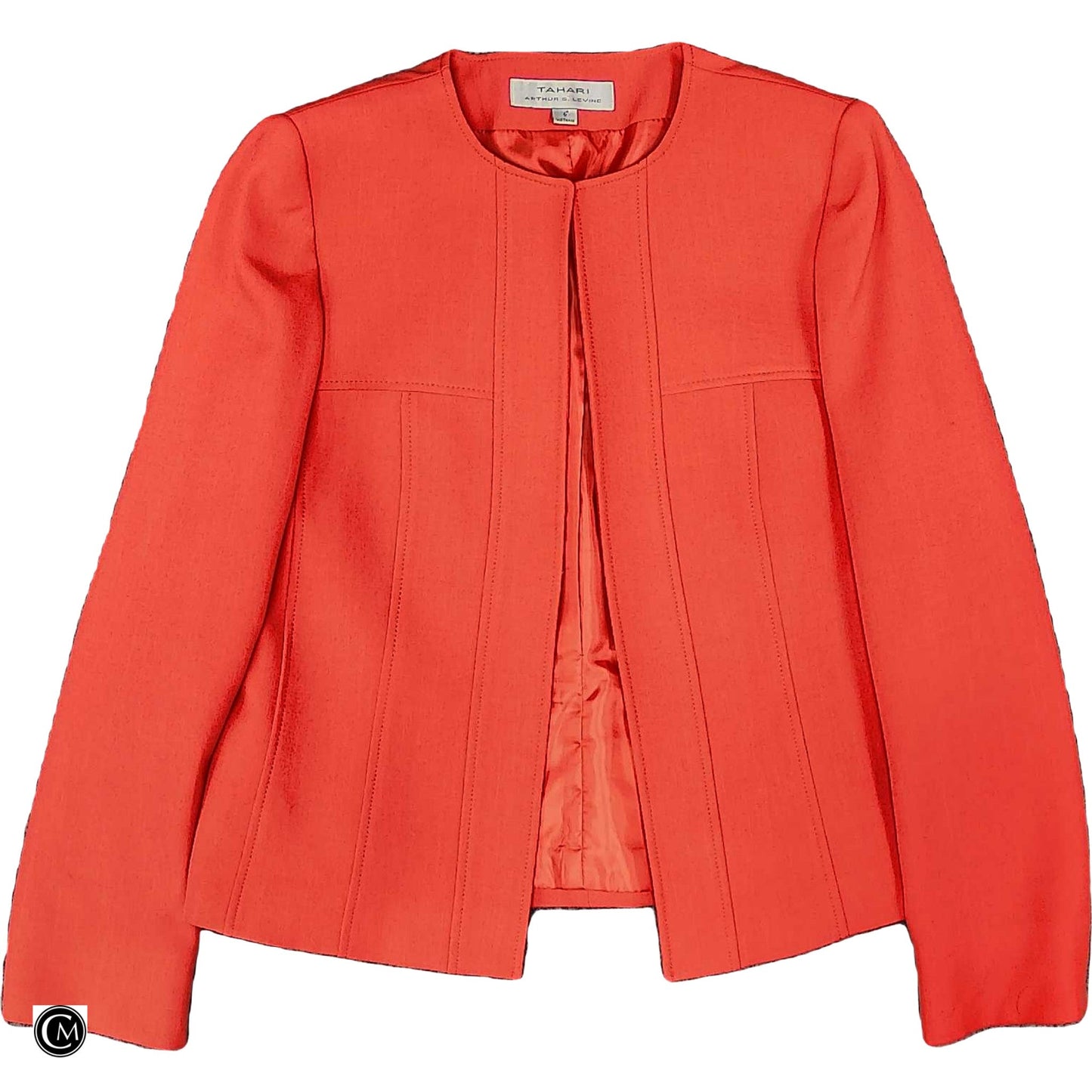 Jacket Other By Tahari In Coral, Size: S