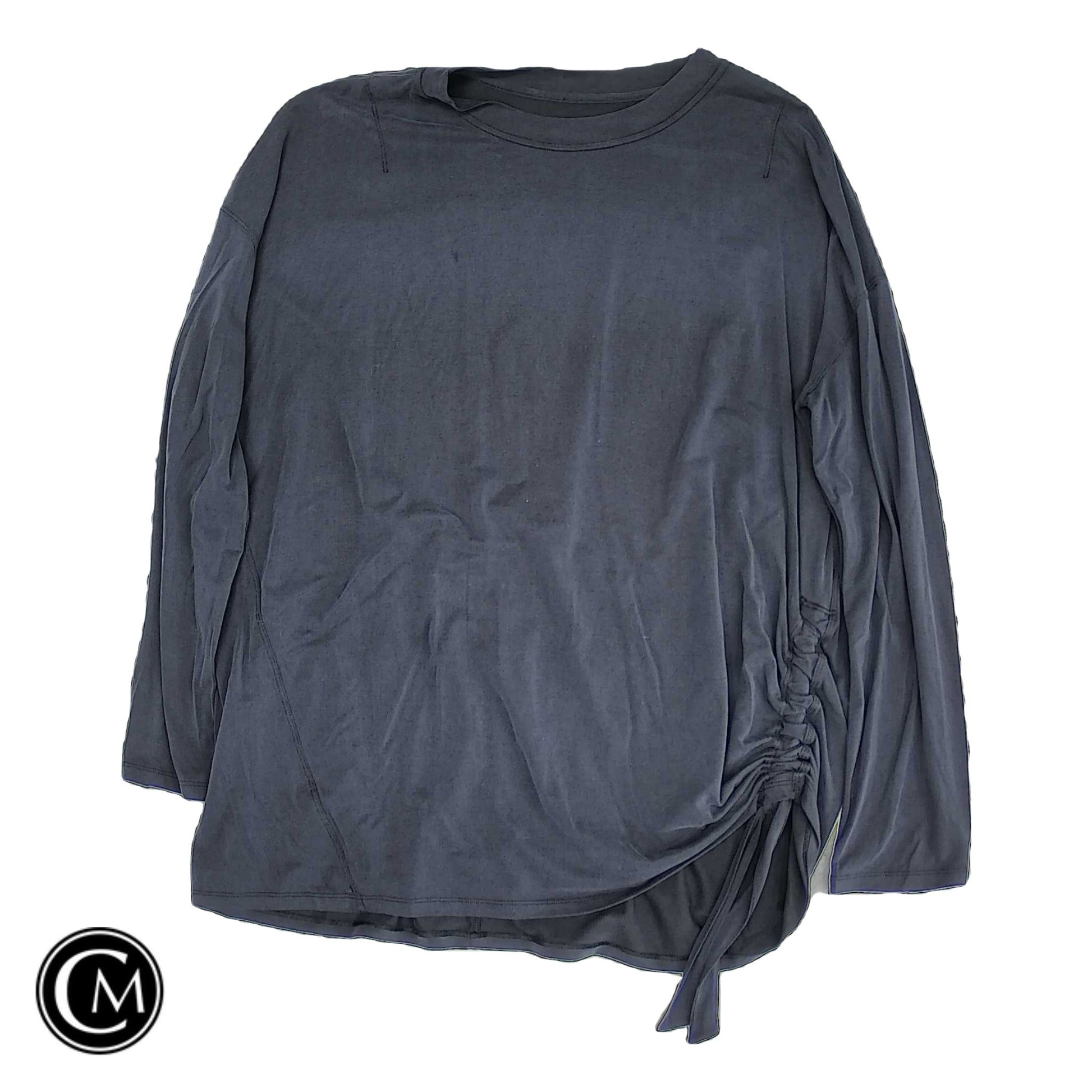 Athletic Top Ls Crewneck By Lululemon In Grey, Size: L image 1