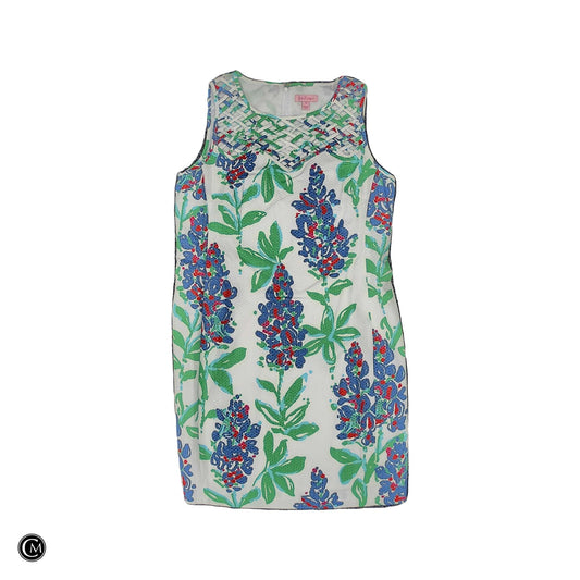 Dress Designer By Lilly Pulitzer In Blue & Green, Size: S