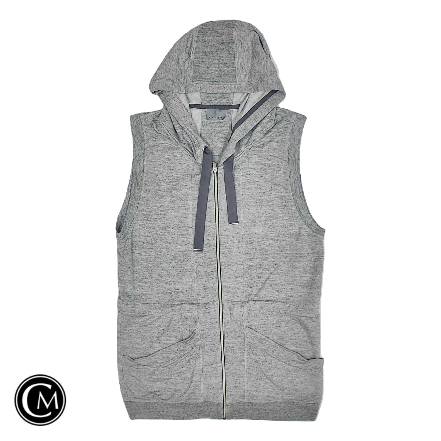 Athletic Sweatshirt Hoodie By Athleta In Grey, Size: S