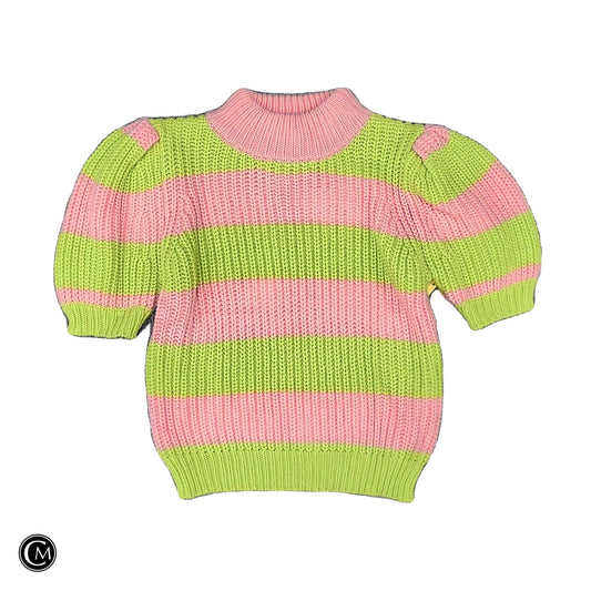 Sweater Ss By English Factory In Green & Pink, Size: S