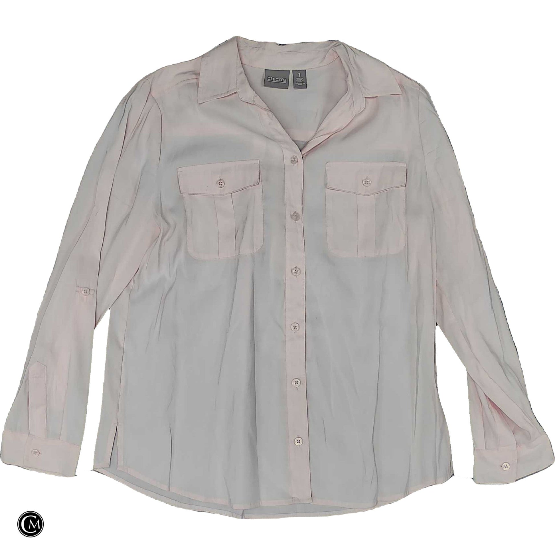 Top Ls By Chicos In Pink, Size: M image 1