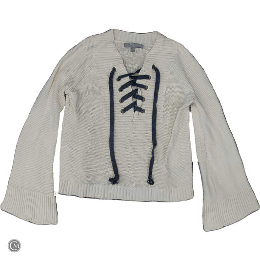 Sweater By Marled In Black & Cream, Size: Xs