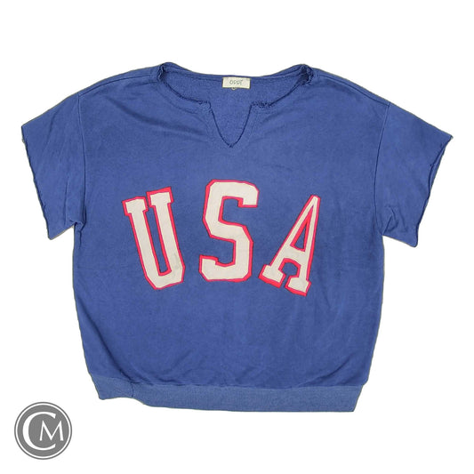 Top Ss By Oddi In Blue, Size: Xxl image 1