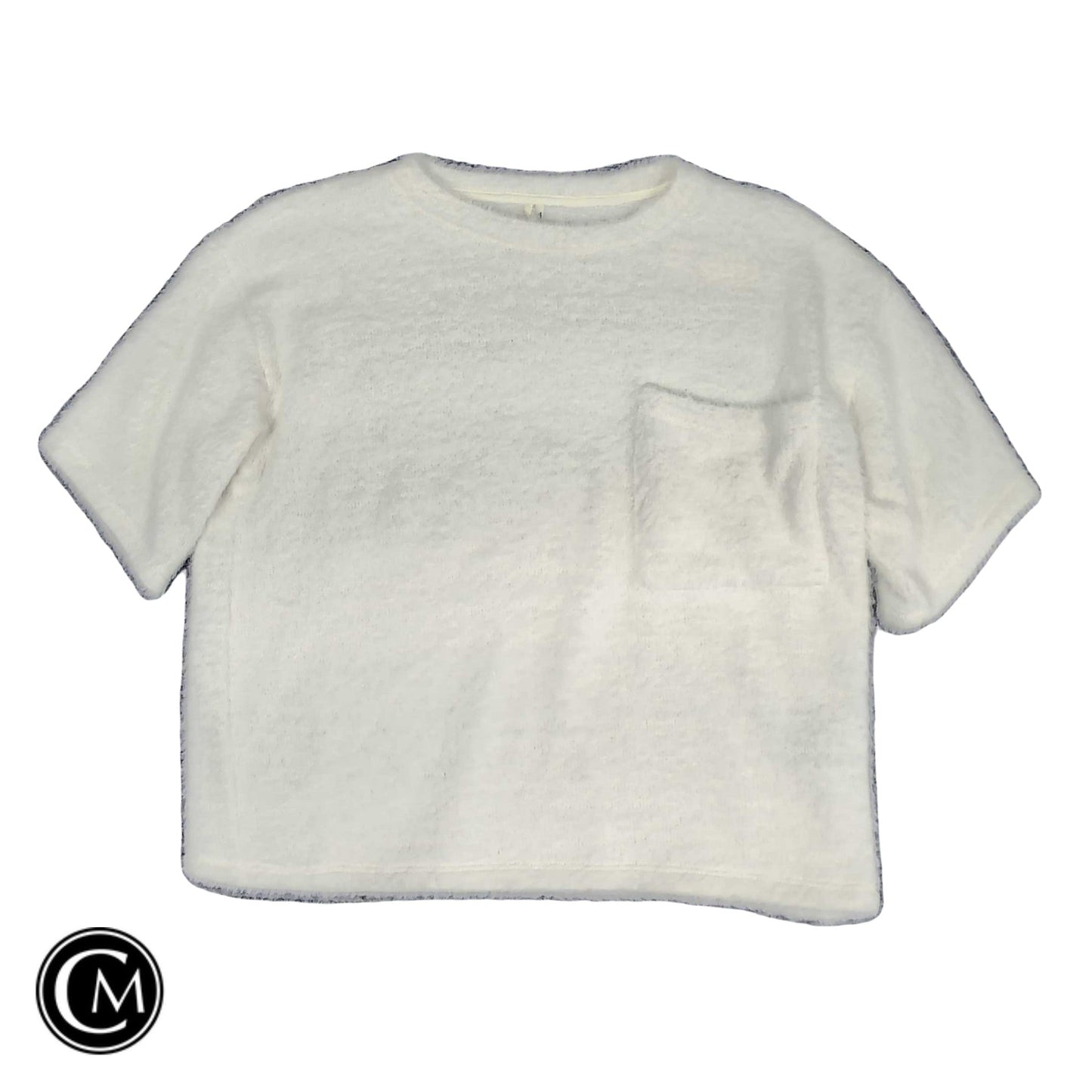 Sweater Ss By Anthropologie In Ivory, Size: S