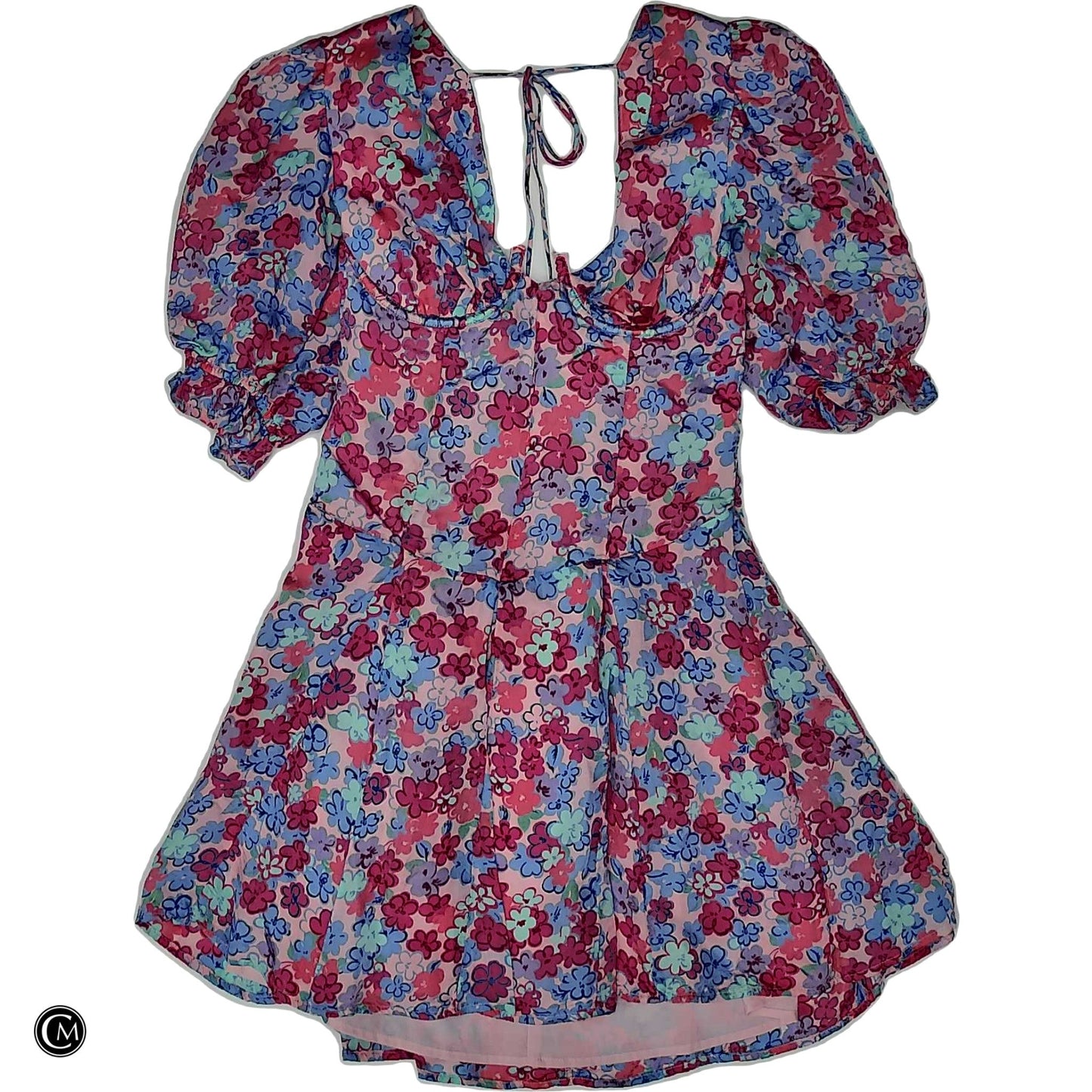 Dress Party Short By For Love & Lemons In Floral Print, Size: Xs
