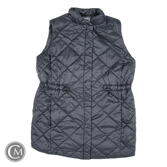 Vest Puffer & Quilted By Liz Claiborne In Black, Size: L