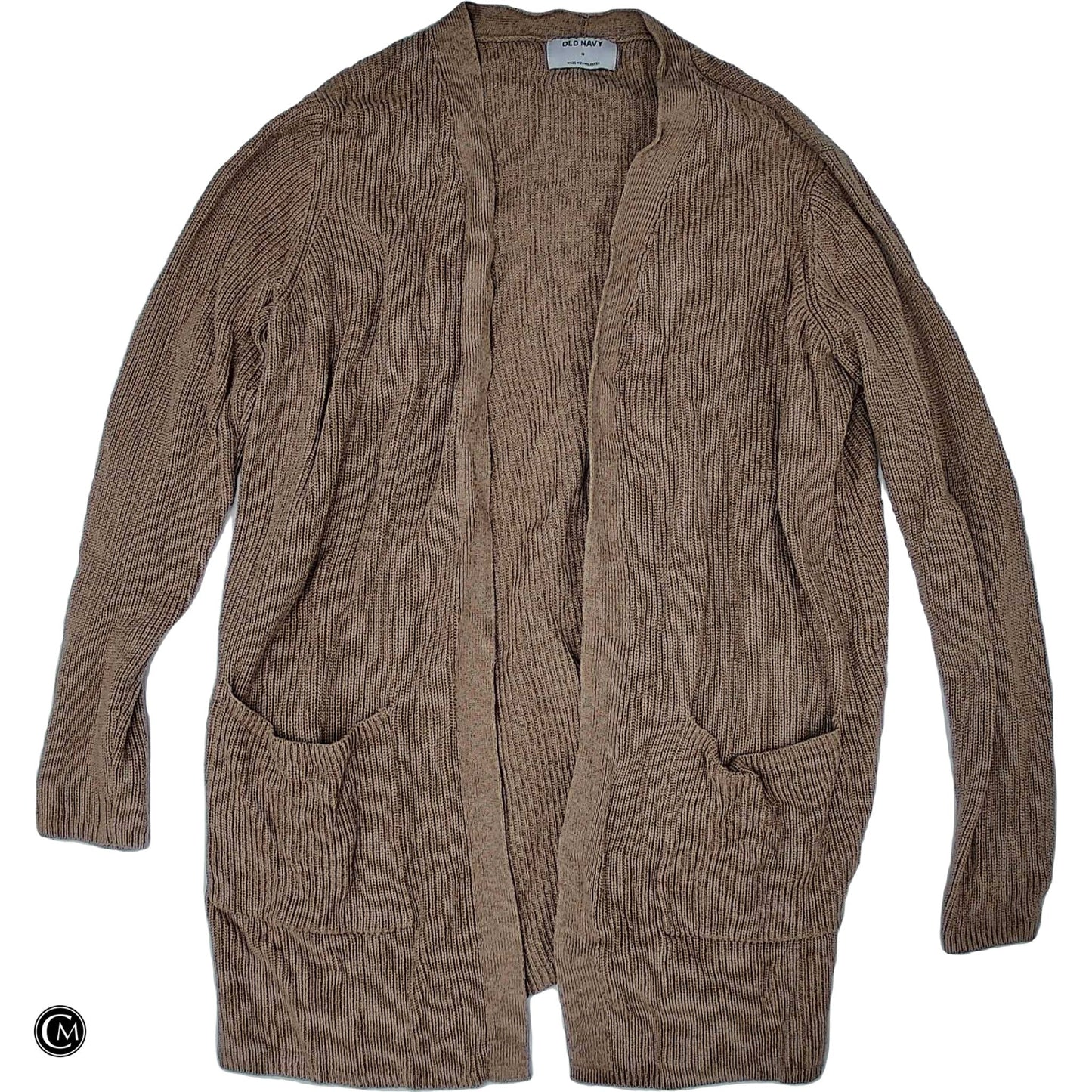 Sweater Cardigan By Old Navy In Brown, Size: M image 1