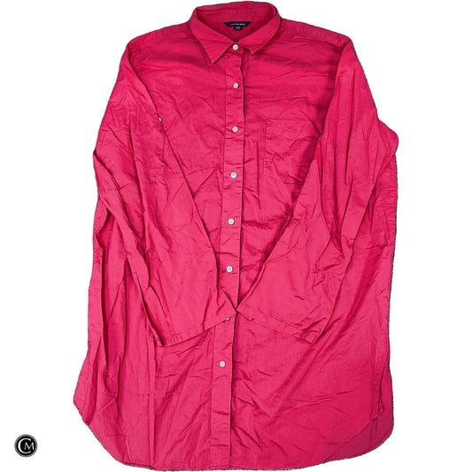 Tunic Ls By Lands End In Pink, Size: 1x