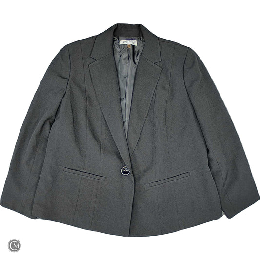Blazer By Kasper In Black, Size: 16