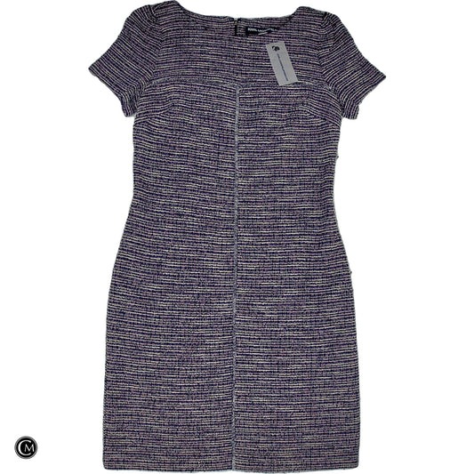 Dress Designer By Karl Lagerfeld In Black & Purple, Size: S