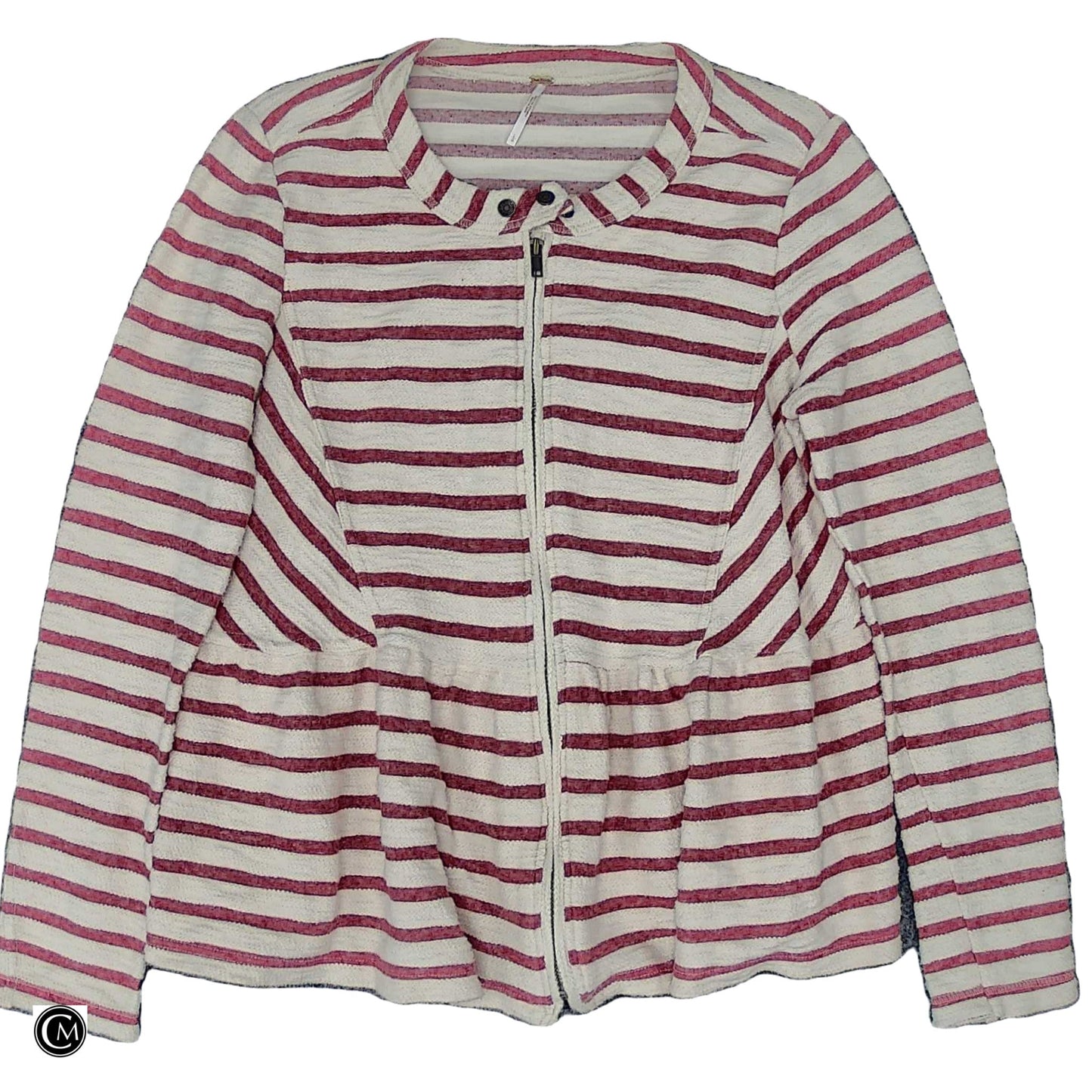 Jacket Other By Free People In Striped Pattern, Size: L
