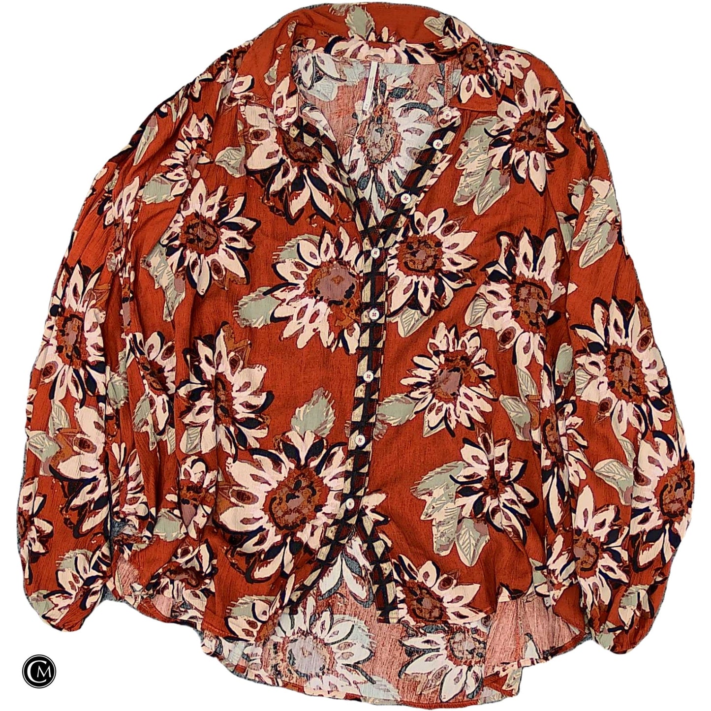 Top Ls By Free People In Orange, Size: M