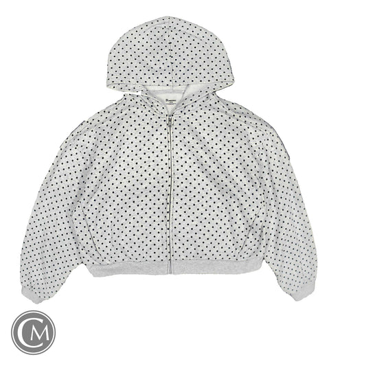 Sweatshirt Hoodie By No Boundaries In Polkadot Pattern, Size: L image 1