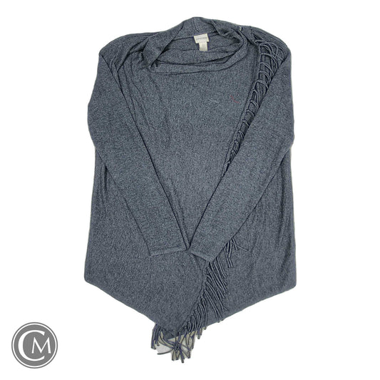 Sweater Cardigan By Chicos In Grey, Size: S image 1