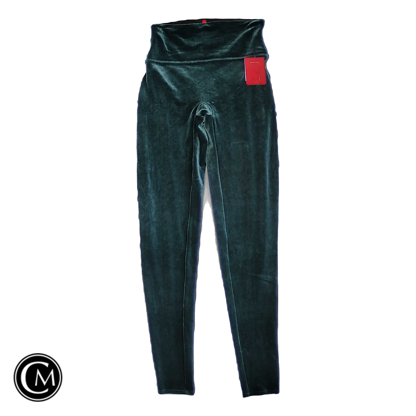 Pants Leggings By Spanx In Green, Size: M