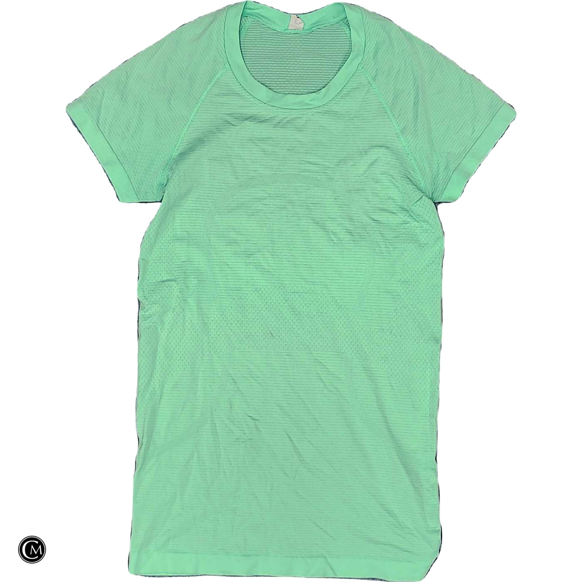 Athletic Top Ss By Lululemon In Green, Size: S image 1
