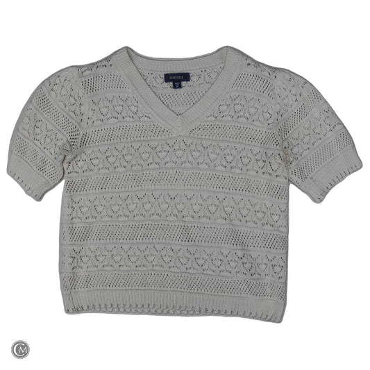 Sweater Ss By Karen Kane In White, Size: Xl