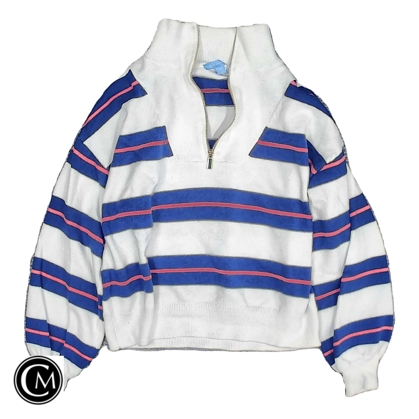 Sweater By Draper James In White, Size: S