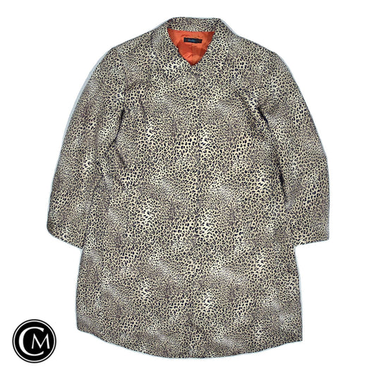 Blazer By Clothes Mentor In Leopard Print, Size: 12 image 1