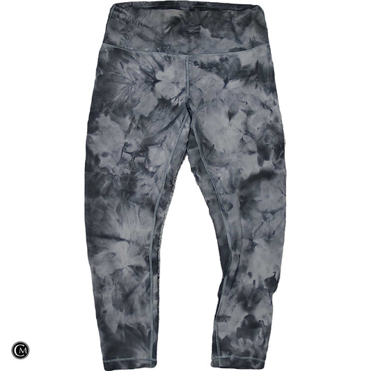Athletic Leggings By Lululemon In Grey, Size: L