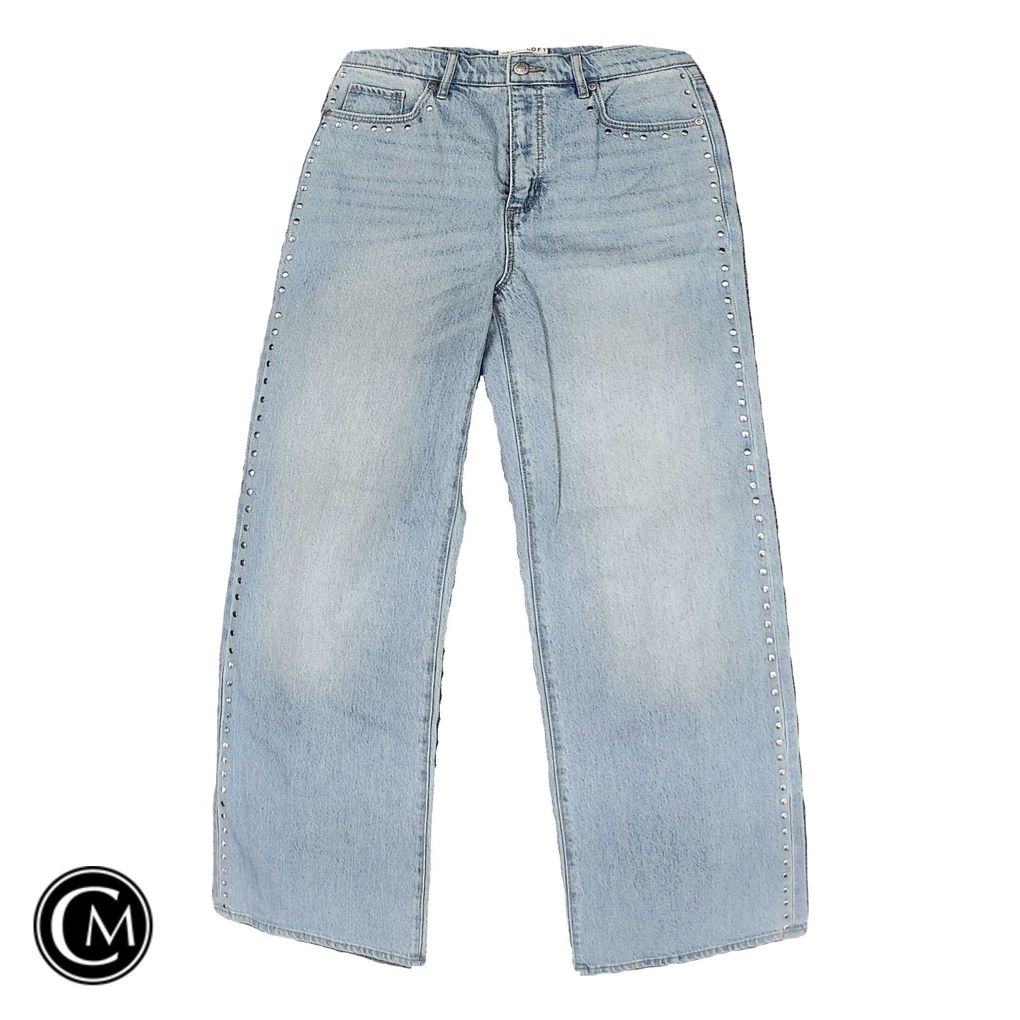 Jeans Wide Leg By Loft In Blue Denim, Size: 6 image 1