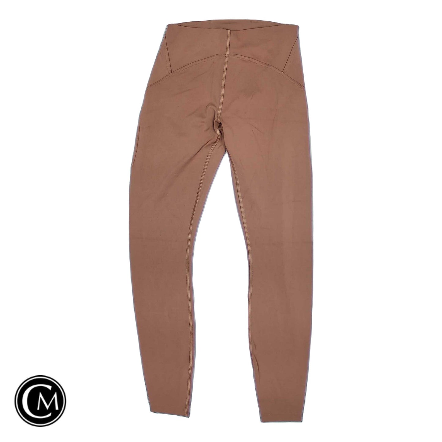Athletic Leggings By Lululemon In Tan, Size: 8 image 1