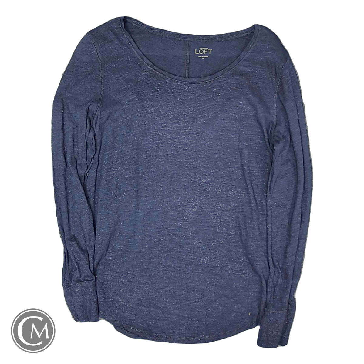 Top Ls Basic By Loft In Navy, Size: M image 1