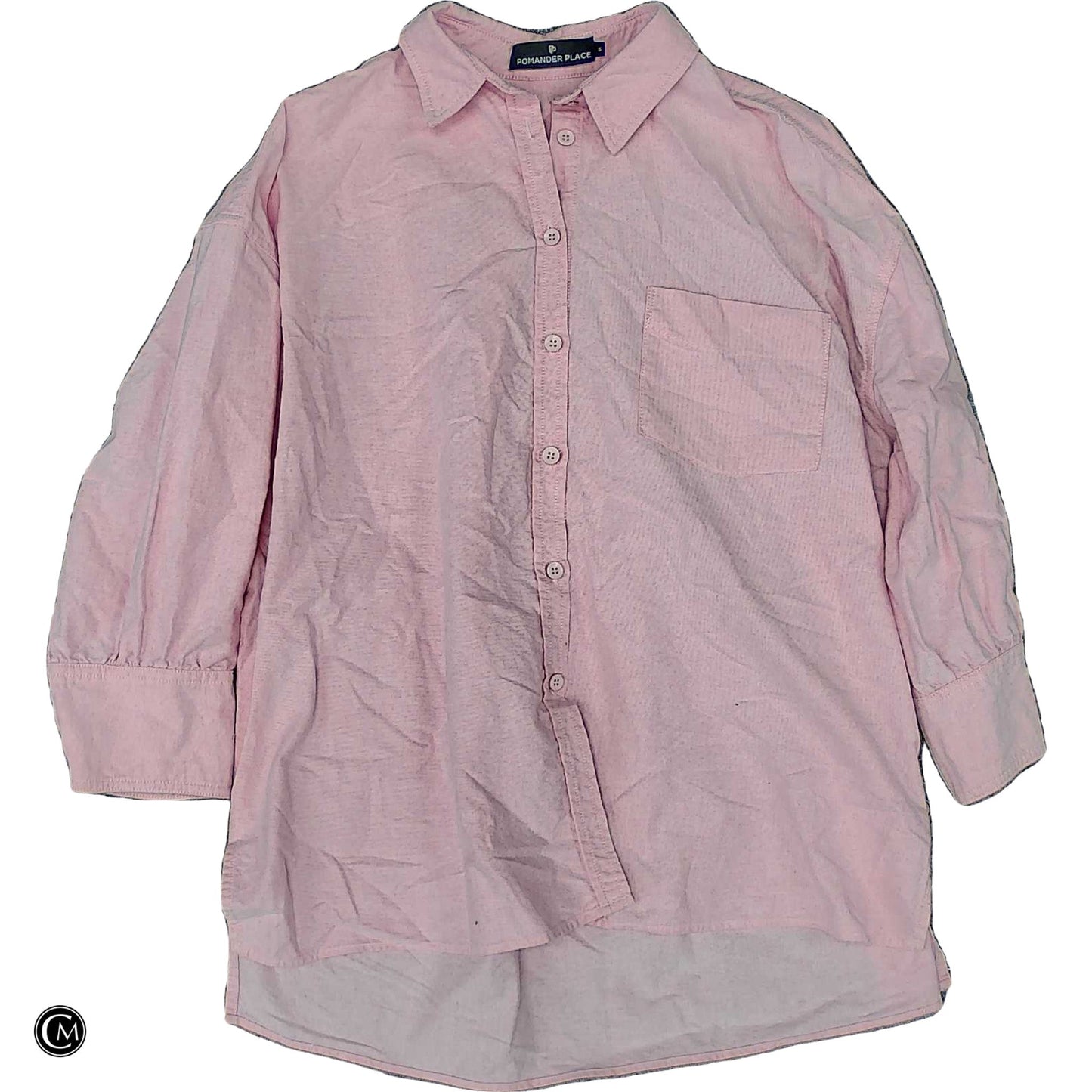 Top 3/4 Sleeve By Pomander Place In Pink, Size: S image 1