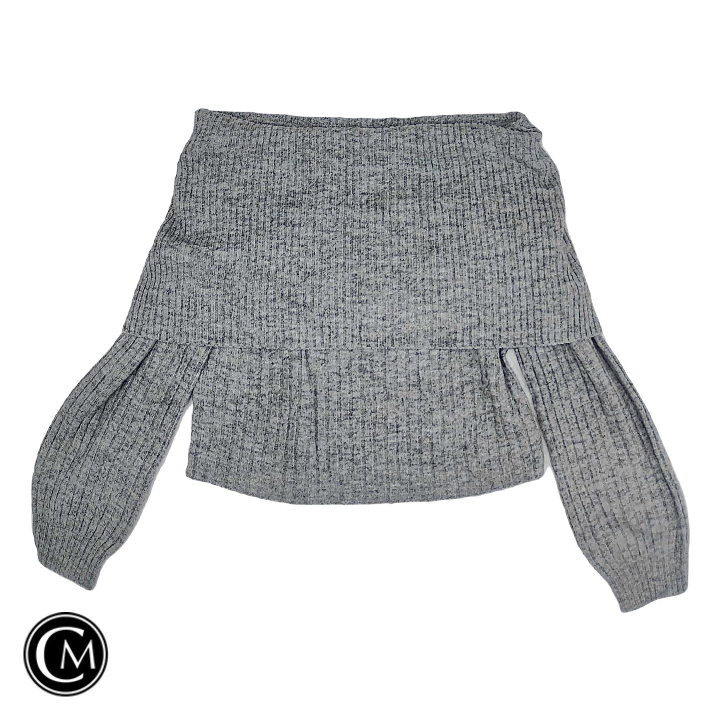 Top Ls By Loft In Grey, Size: M