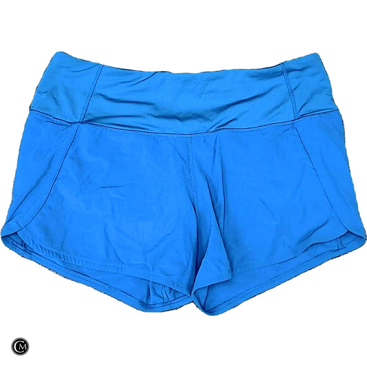 Athletic Shorts By Lululemon In Blue, Size: S