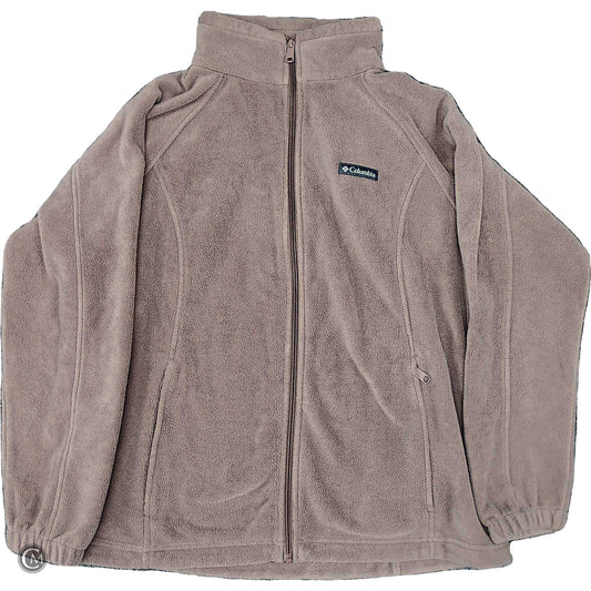 Jacket Fleece By Columbia In Purple, Size: 1x