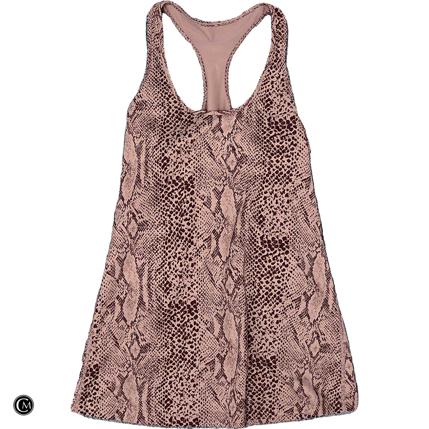 Athletic Tank Top By Lululemon In Pink, Size: L