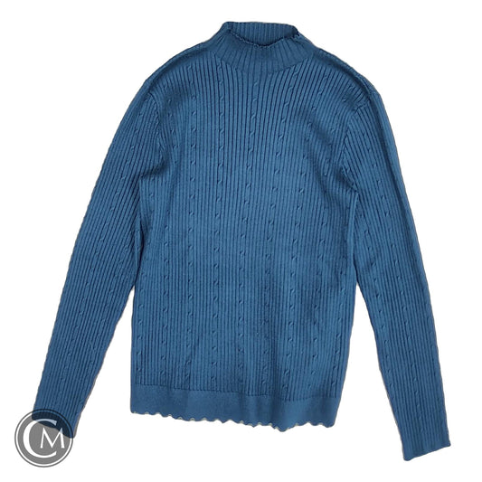 Top Ls By Adrianna Papell In Teal, Size: S
