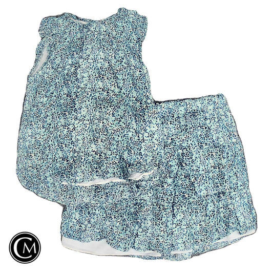 Skirt Set 2pc By Loft In Blue, Size: S