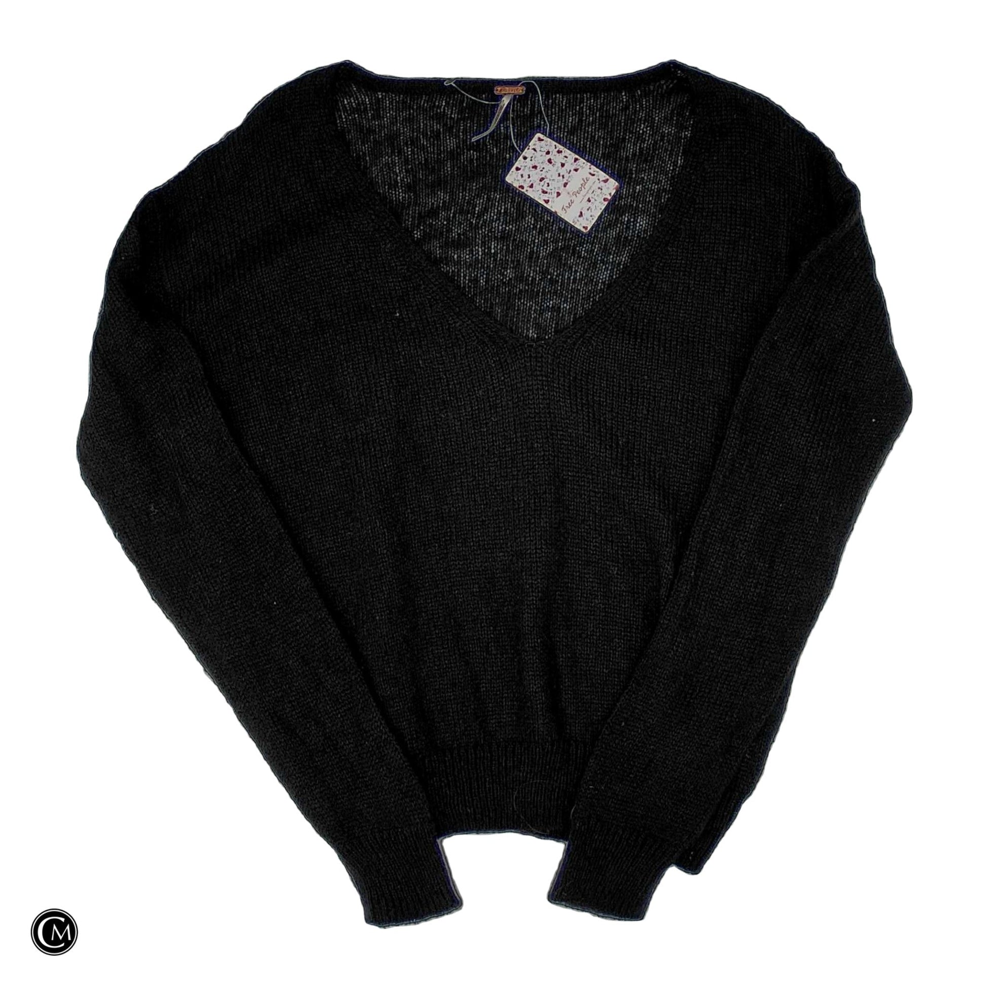 Sweater By Free People In Black, Size: Xs image 1