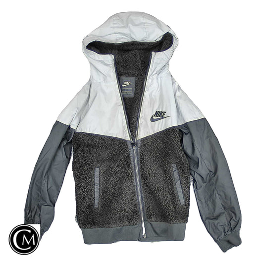 Jacket Other By Nike Apparel In Black & Grey, Size: M