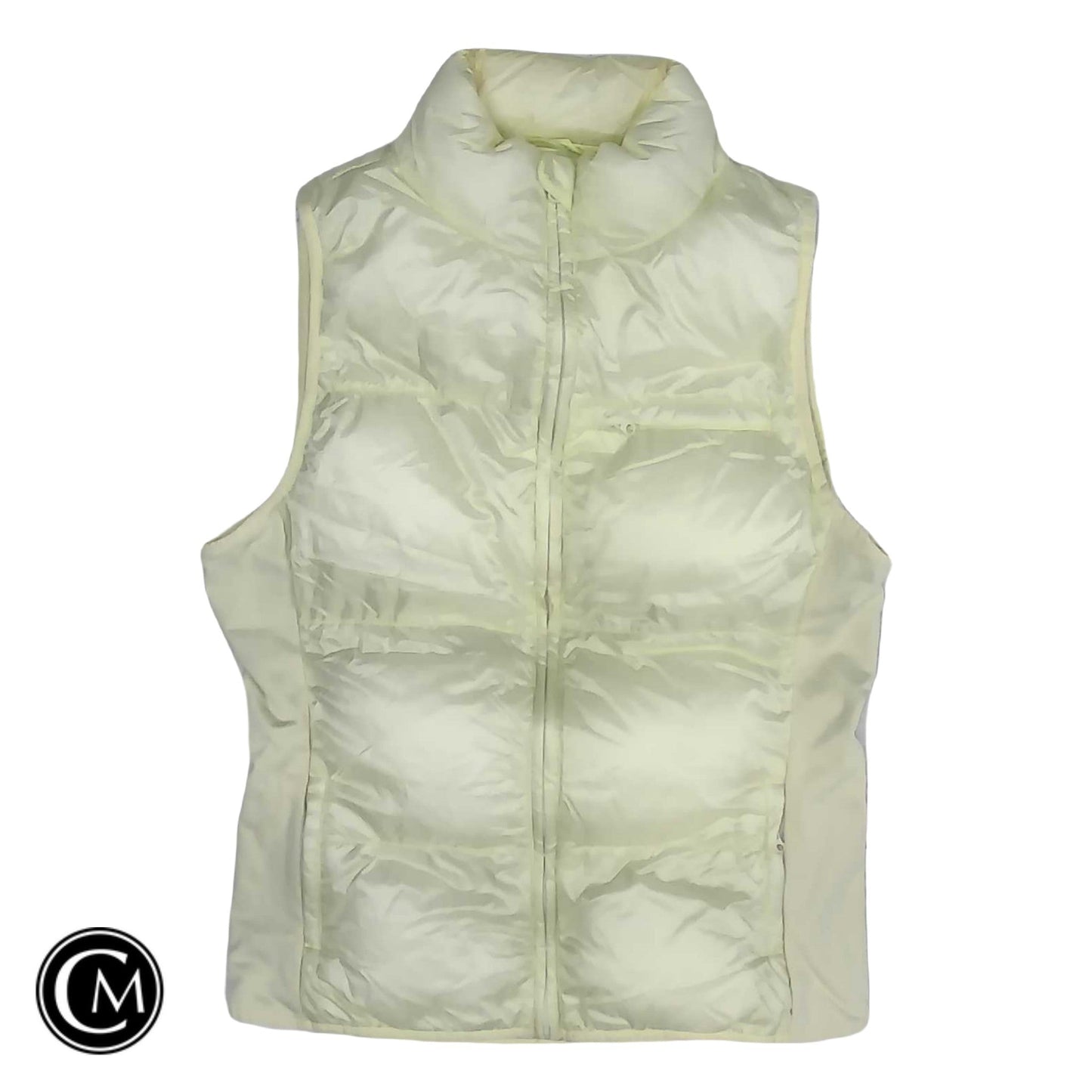 Vest Puffer & Quilted By Fabletics In Yellow, Size: M