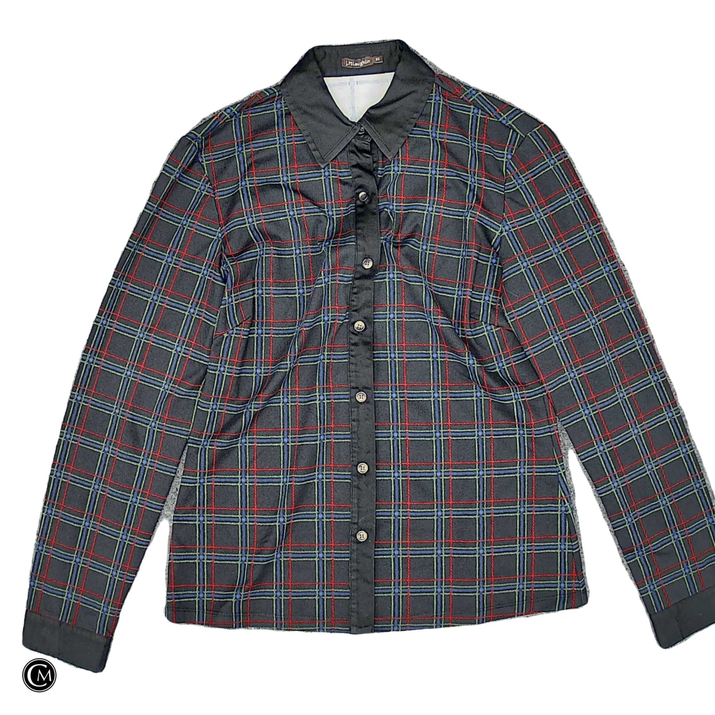 Top Ls By J Mclaughlin In Plaid Pattern, Size: Xs